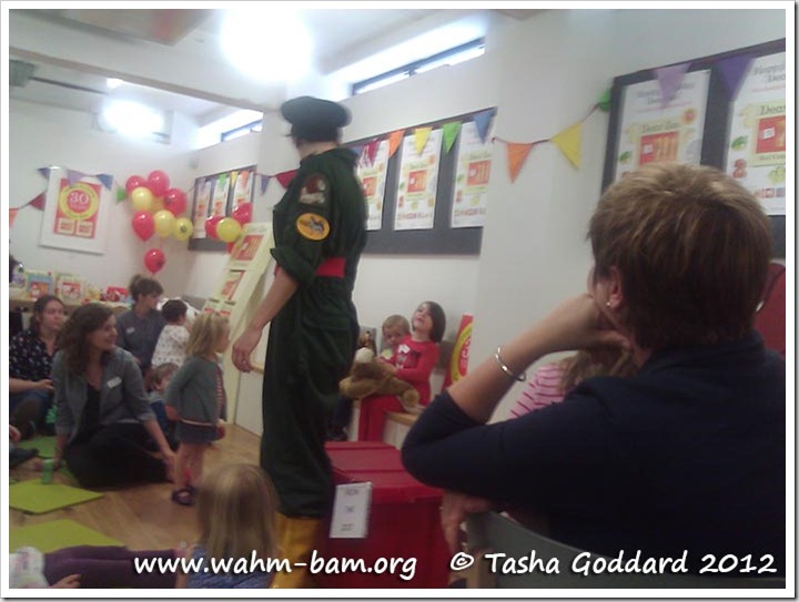 The Zoo Keeper entertained us and the children with a fantastic interactive telling of Dear Zoo