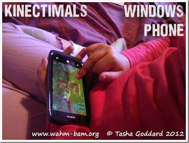 Kinectimals on Windows Phone (Nokia Lumia 601)