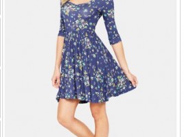 K & Co Skater Dress