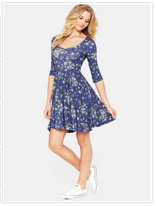 K & Co Skater Dress