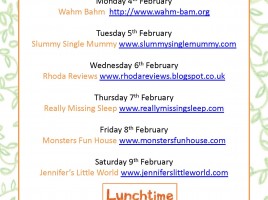 Lunchtime Blog Tour
